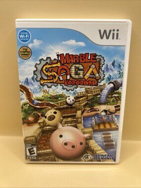 Marble Saga: Kororinpa Nintendo Wii, 2009 CIB w/ Manual Tested✅